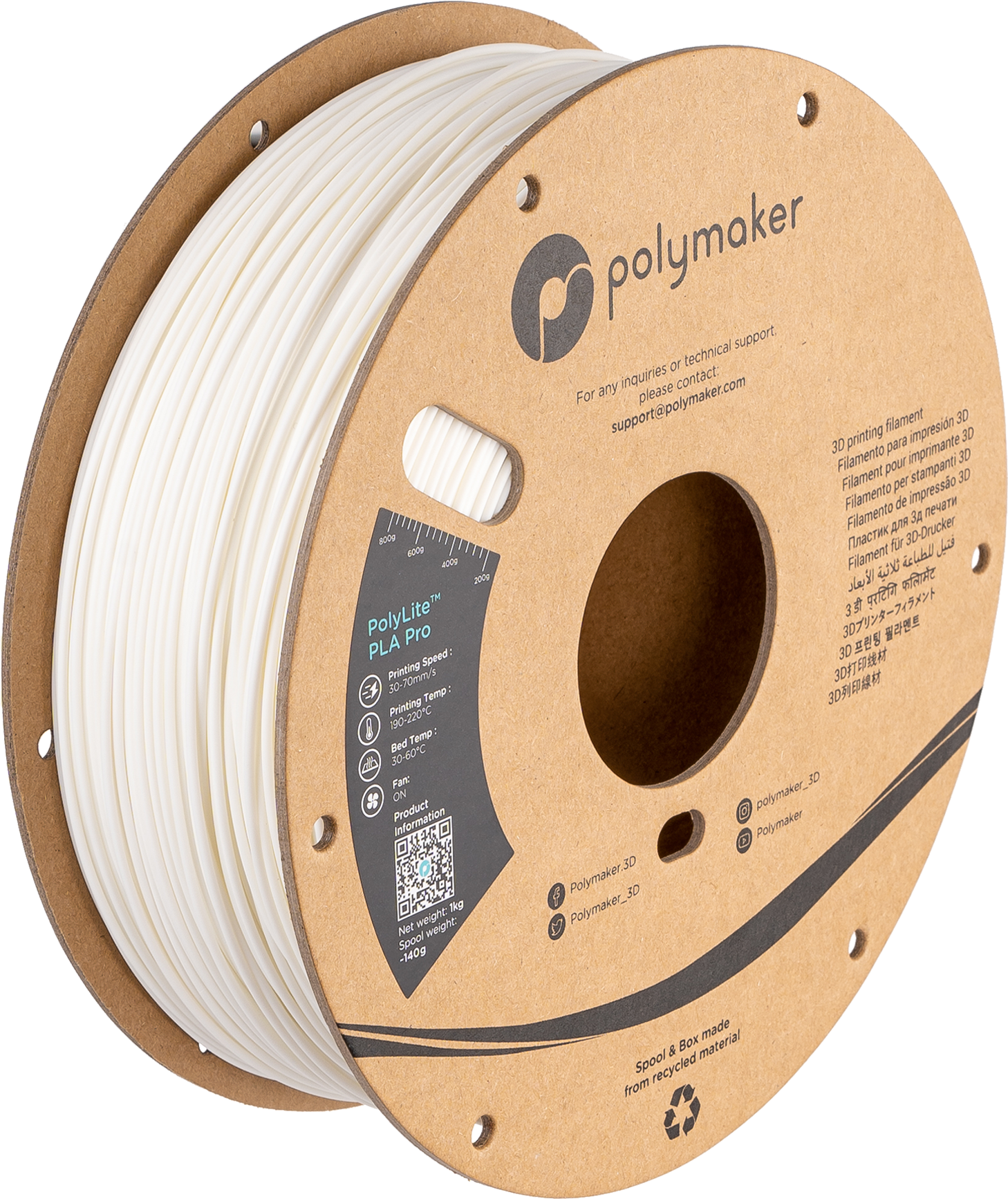 PolyLite™ PLA Pro