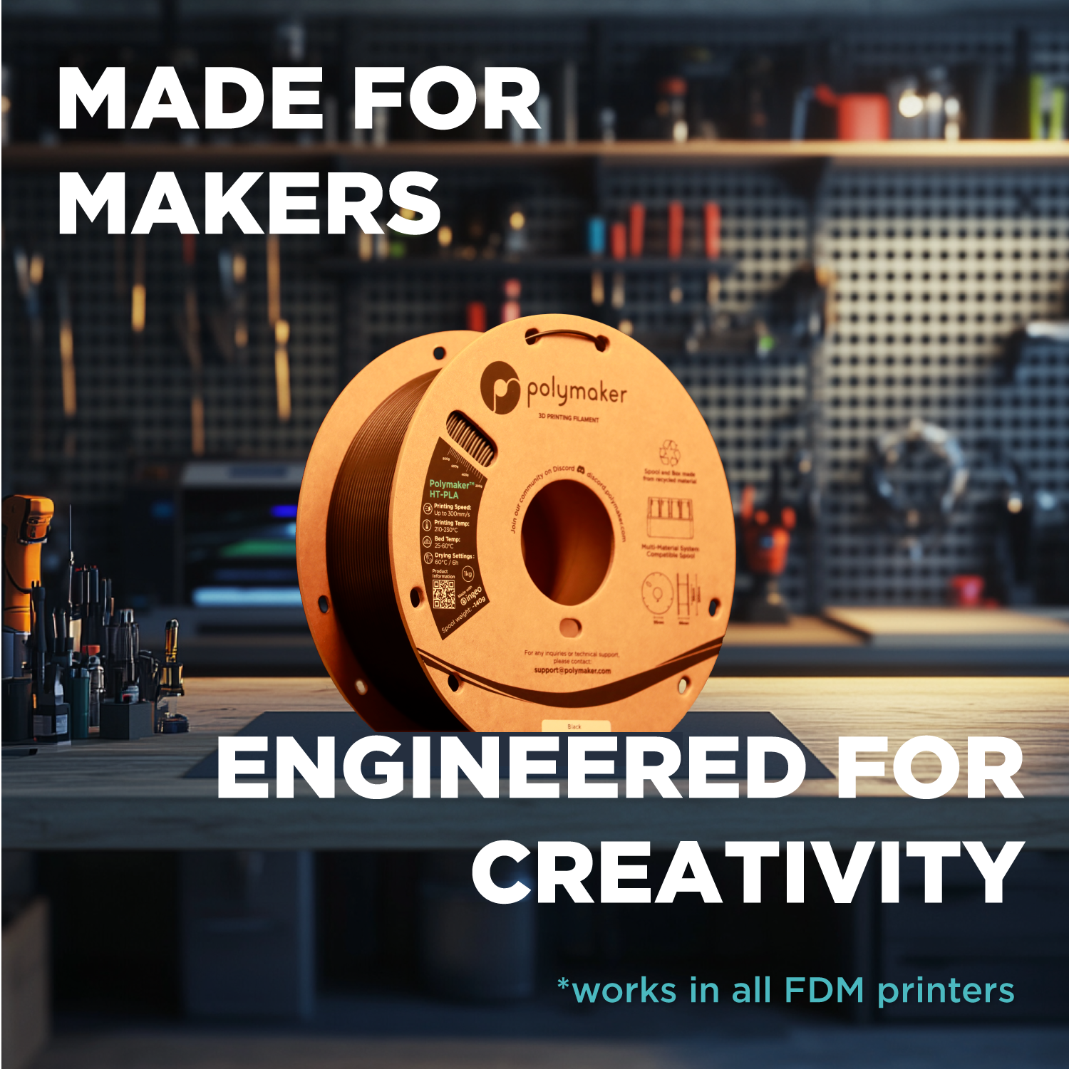 Polymaker™ HT-PLA