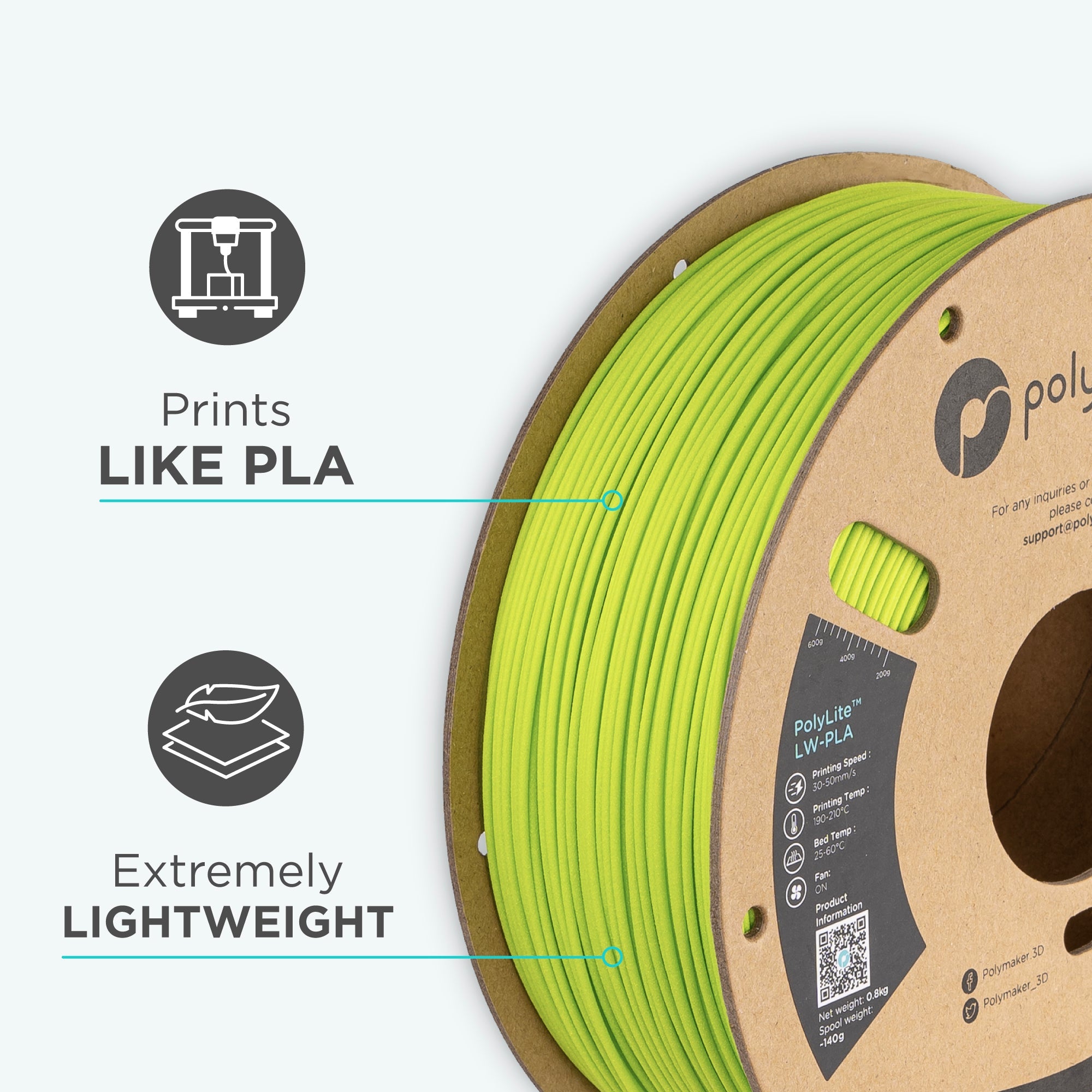 PolyLite™ LW-PLA
