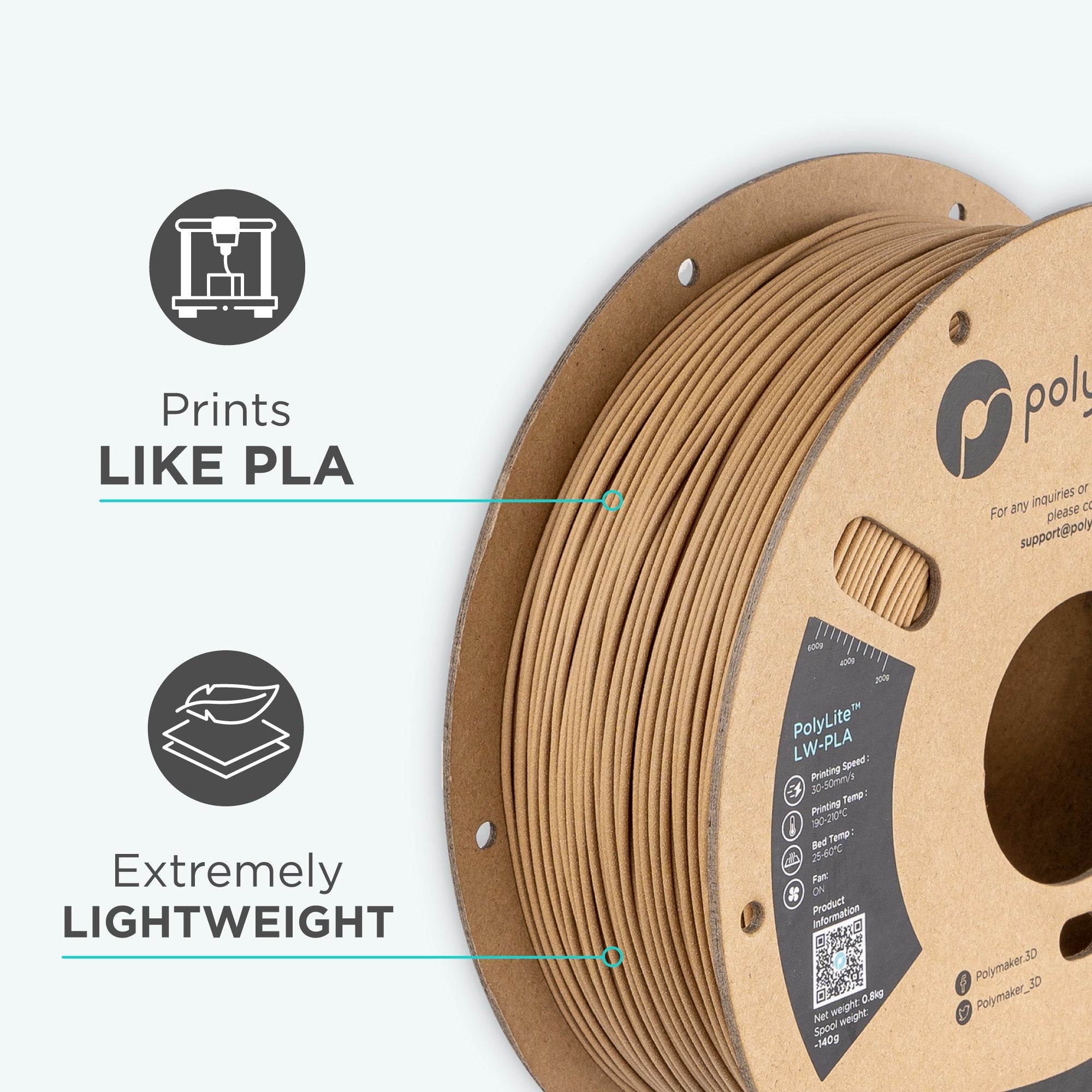 PolyLite™ LW-PLA