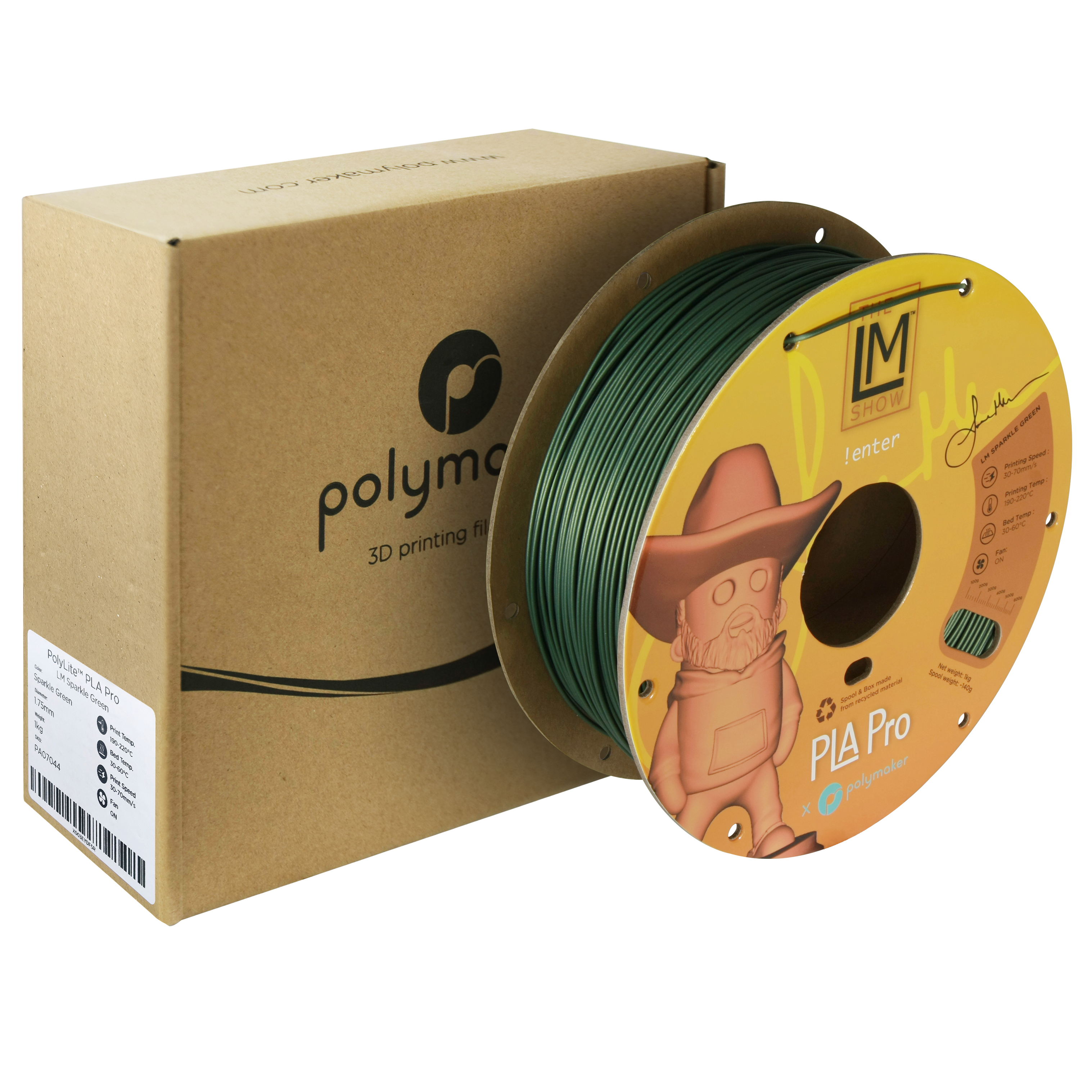 PolyLite™ Metallic PLA Pro